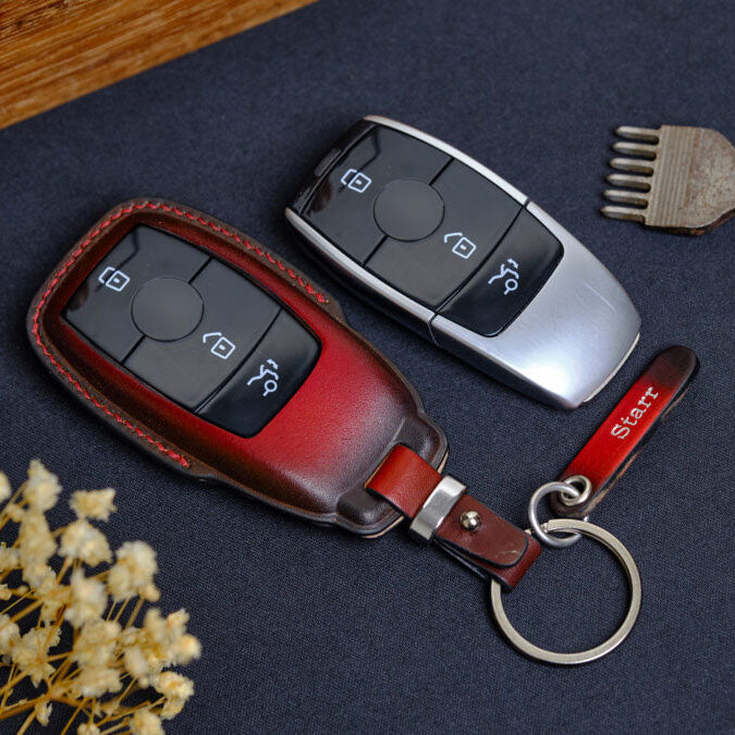 Premium Leather Key Fob for Mercedes - Carsilks 