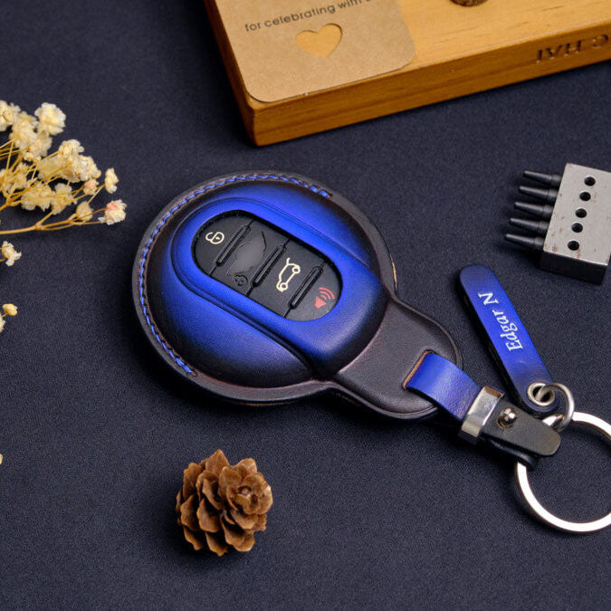 Premium Leather Key Fob for Mini Cooper - Carsilks 