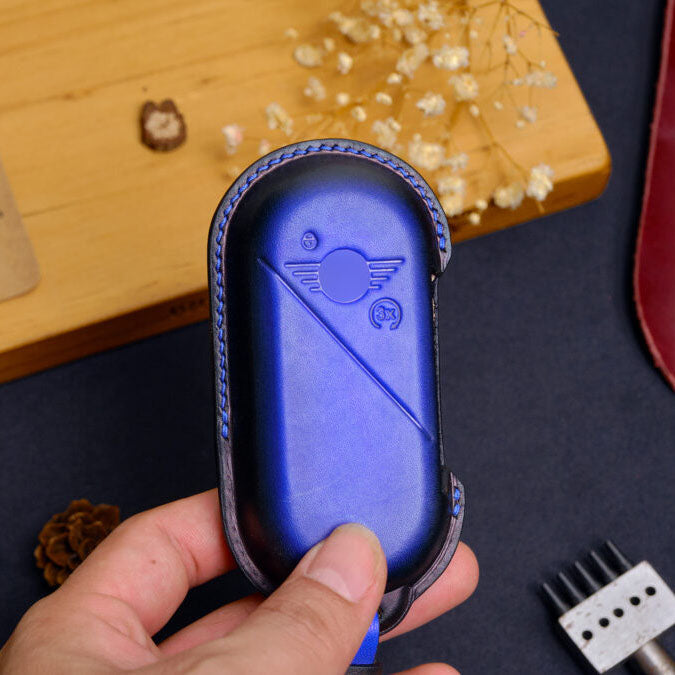 Premium Leather Key Fob for Mini Cooper - Carsilks 