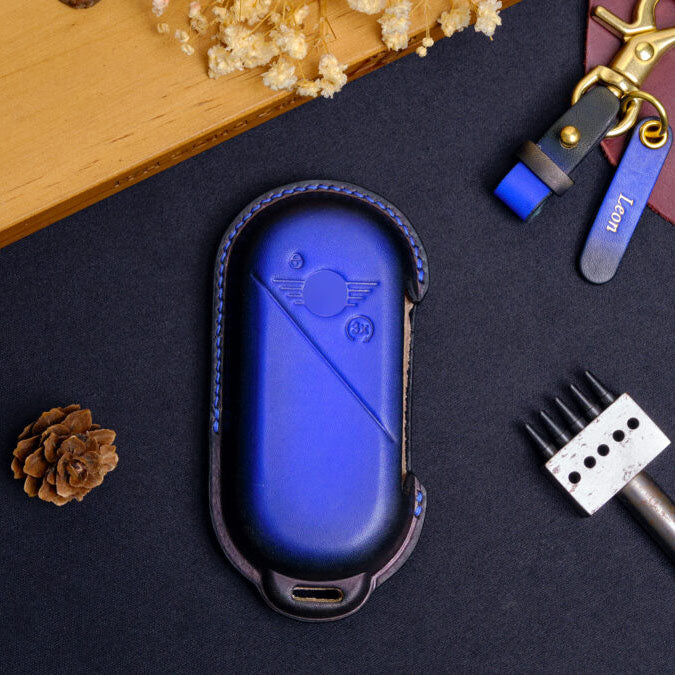 Premium Leather Key Fob for Mini Cooper - Carsilks 