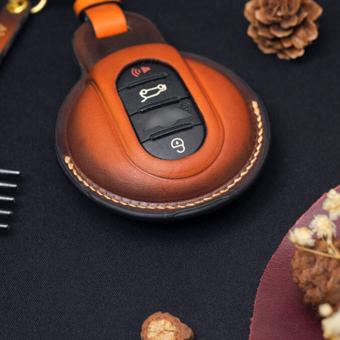 Premium Leather Key Fob for Mini Cooper - Carsilks 
