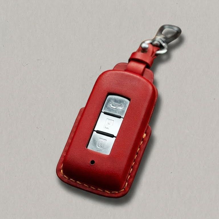 Premium Leather Key Fob for Mitsubishi - Carsilks 