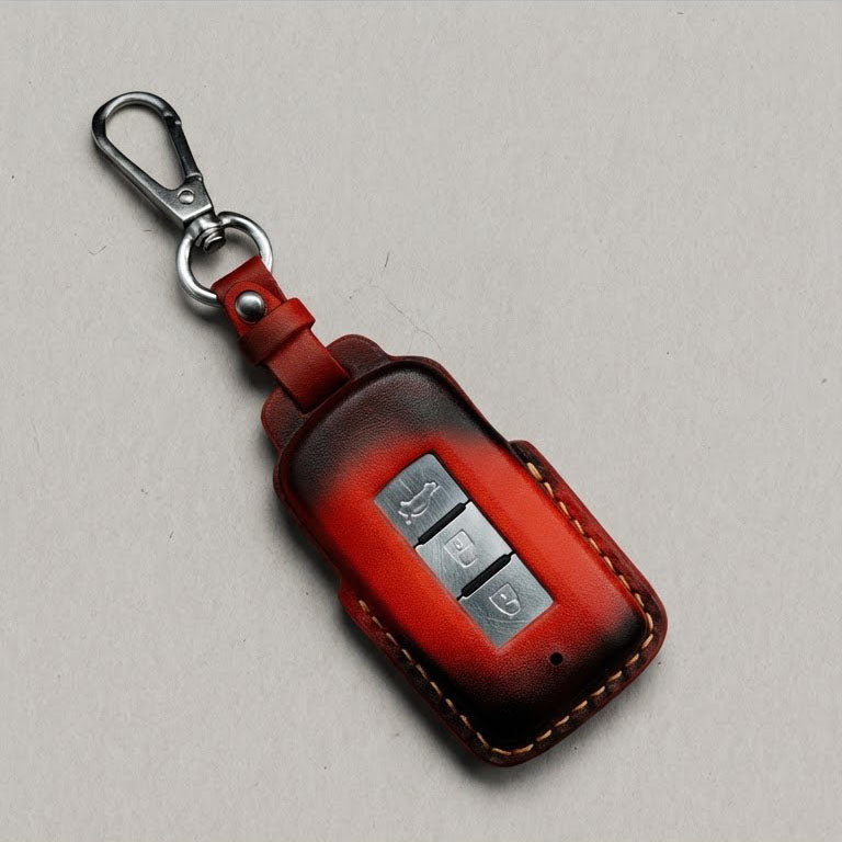 Premium Leather Key Fob for Mitsubishi - Carsilks 