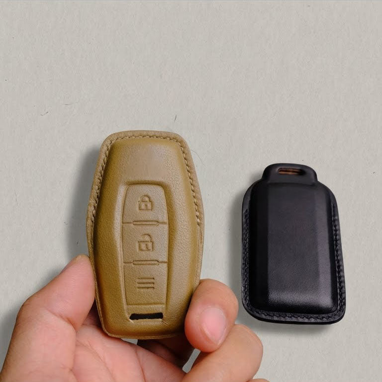 Premium Leather Key Fob for Mitsubishi - Carsilks 