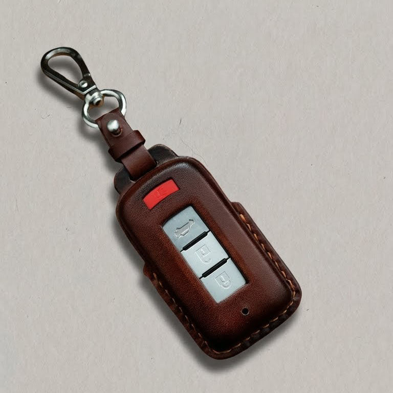 Premium Leather Key Fob for Mitsubishi - Carsilks 