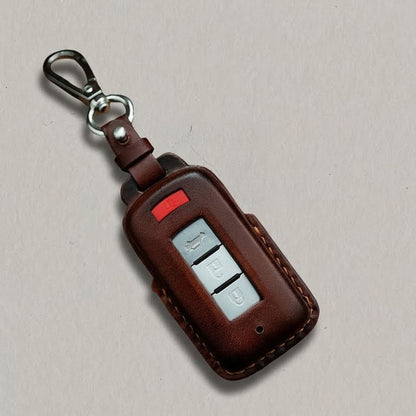 Premium Leather Key Fob for Mitsubishi - Carsilks 