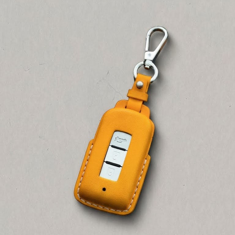 Premium Leather Key Fob for Mitsubishi - Carsilks 