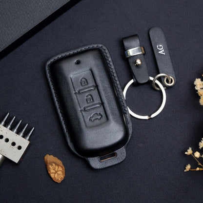 Premium Leather Key Fob for Mitsubishi - Carsilks 