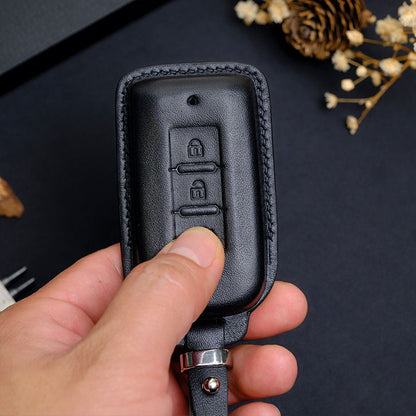 Premium Leather Key Fob for Mitsubishi - Carsilks 