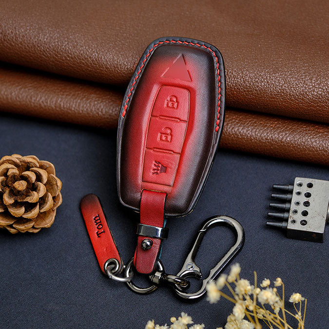 Premium Leather Key Fob for Mitsubishi - Carsilks 