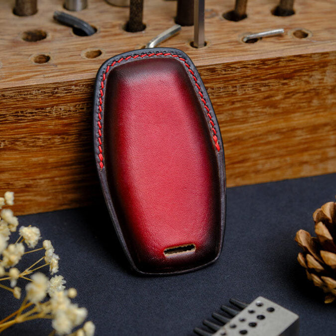 Premium Leather Key Fob for Mitsubishi - Carsilks 