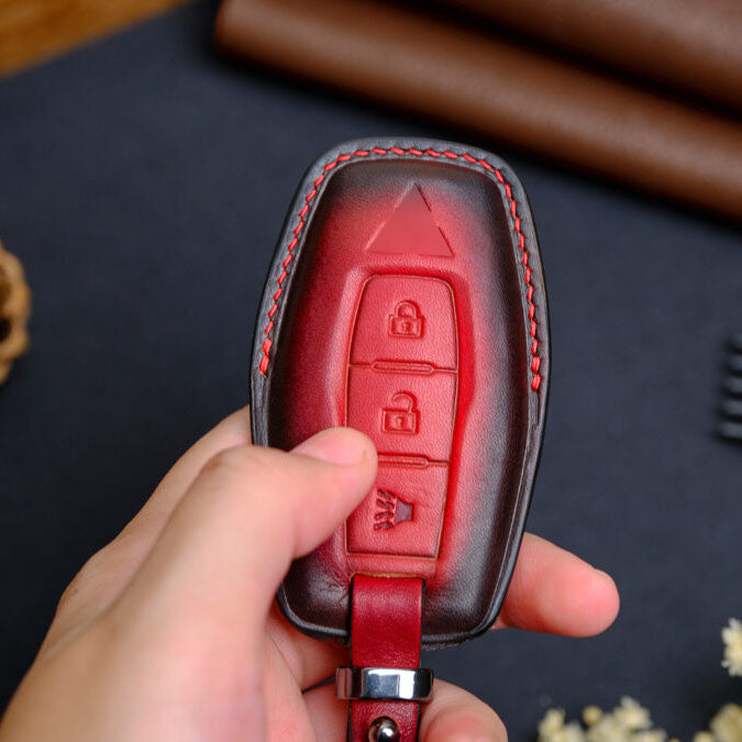 Premium Leather Key Fob for Mitsubishi - Carsilks 