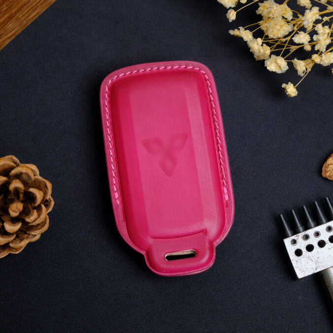 Premium Leather Key Fob for Mitsubishi - Carsilks 