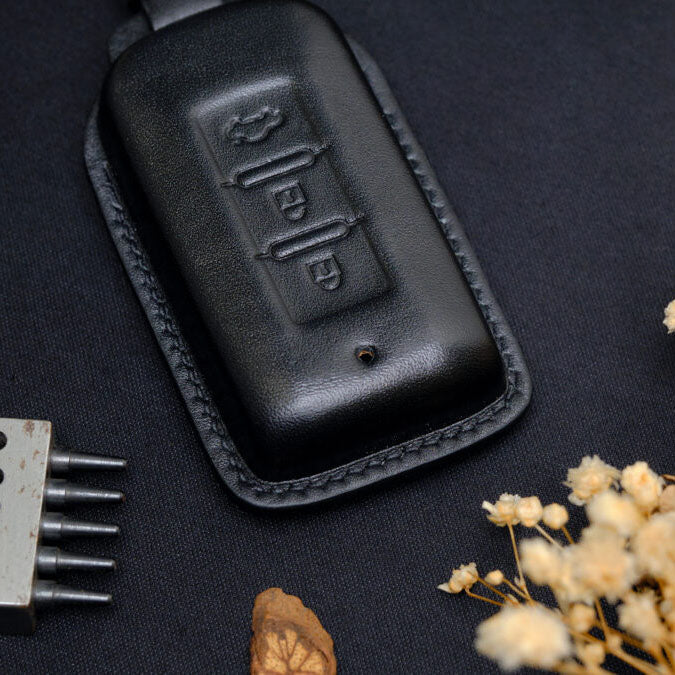 Premium Leather Key Fob for Mitsubishi - Carsilks 