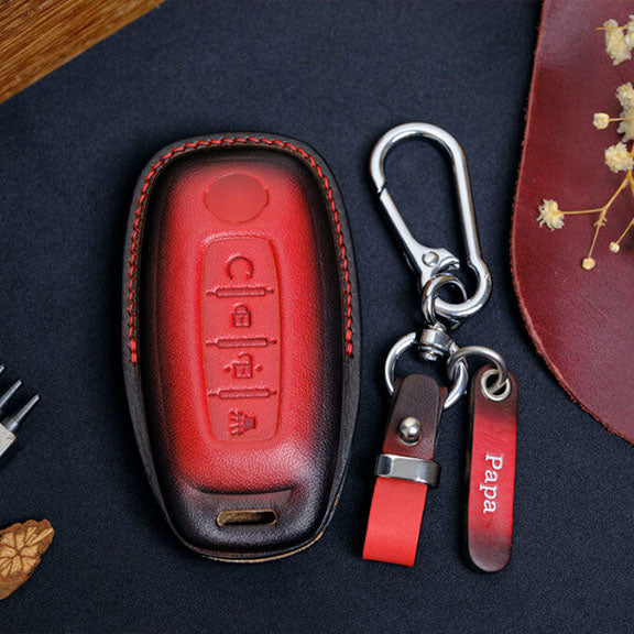 Premium Leather Key Fob for Nissan - Carsilks 