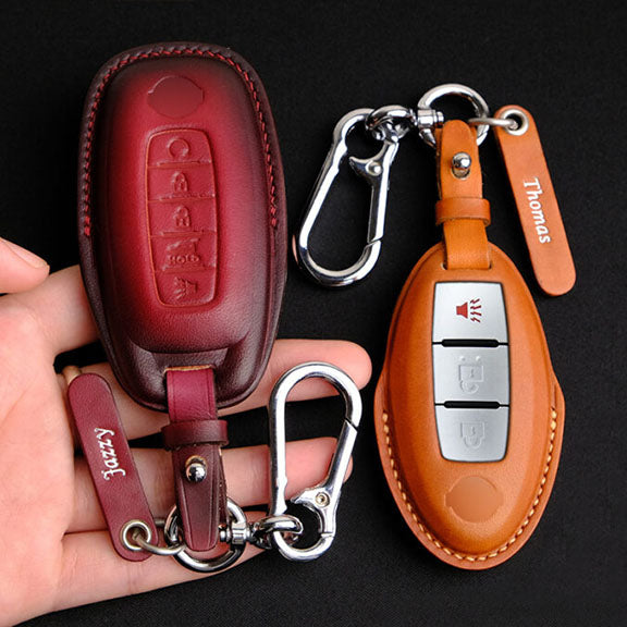 Premium Leather Key Fob for Nissan - Carsilks 