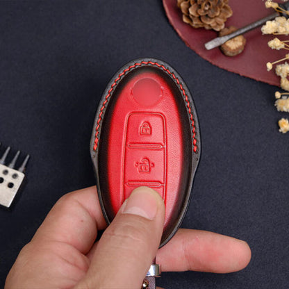 Premium Leather Key Fob for Nissan - Carsilks 