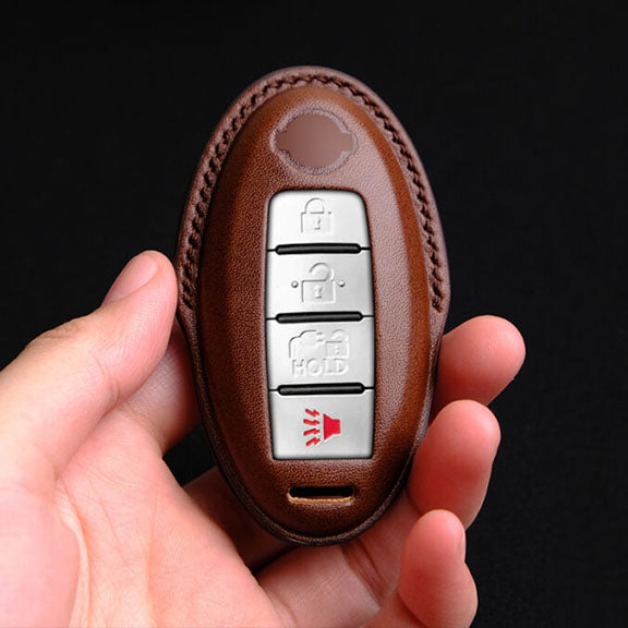 Premium Leather Key Fob for Nissan - Carsilks 