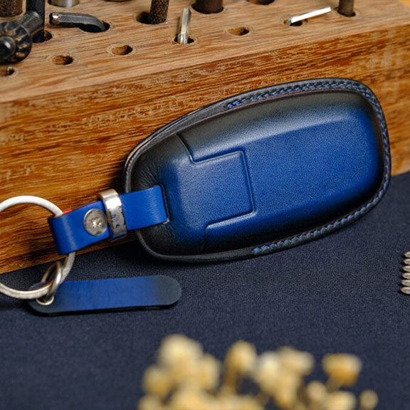 Premium Leather Key Fob for Nissan