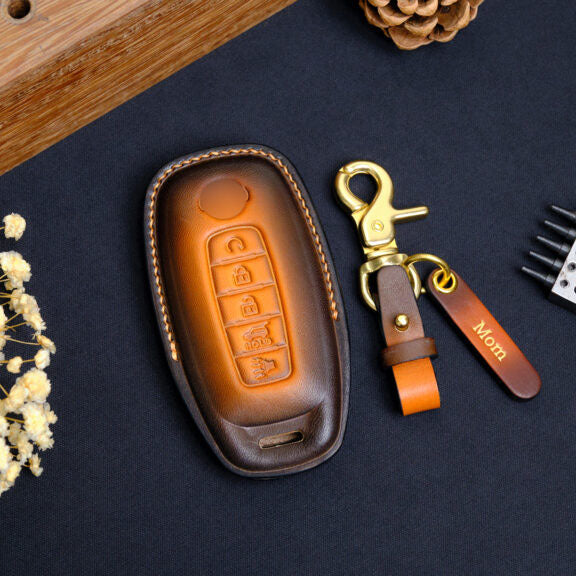 Premium Leather Key Fob for Nissan - Carsilks 