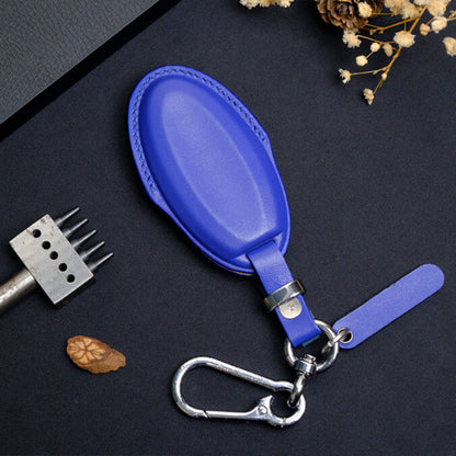 Premium Leather Key Fob for Nissan