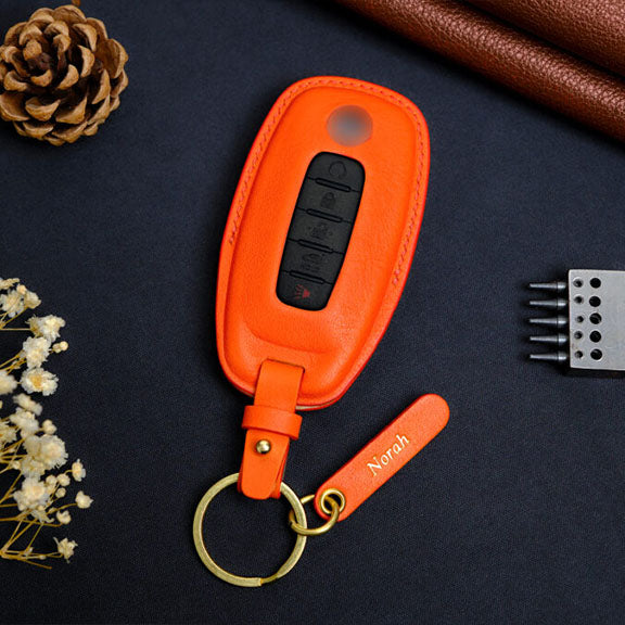 Premium Leather Key Fob for Nissan - Carsilks 