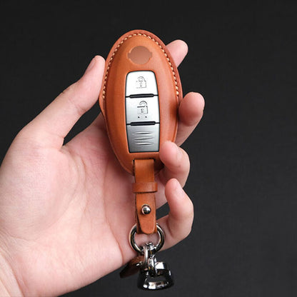 Premium Leather Key Fob for Nissan - Carsilks 