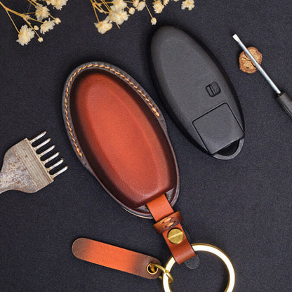 Premium Leather Key Fob for Nissan - Carsilks 