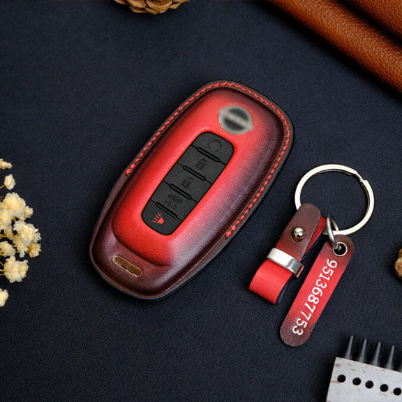 Premium Leather Key Fob for Nissan - Carsilks 