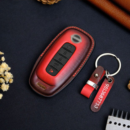 Premium Leather Key Fob for Nissan - Carsilks 