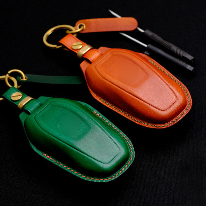 Premium Leather Key Fob for Peugeot - Carsilks 