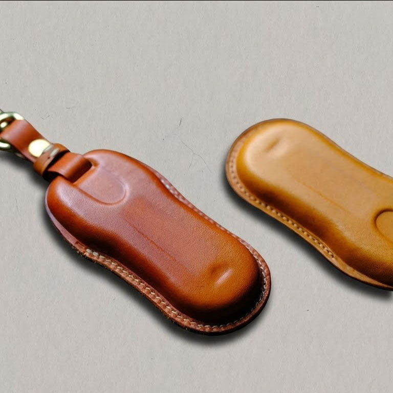 Premium Leather Key Fob for Porsche - Carsilks 