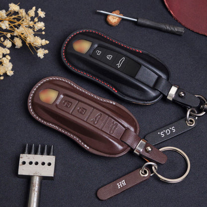 Premium Leather Key Fob for Porsche - Carsilks 