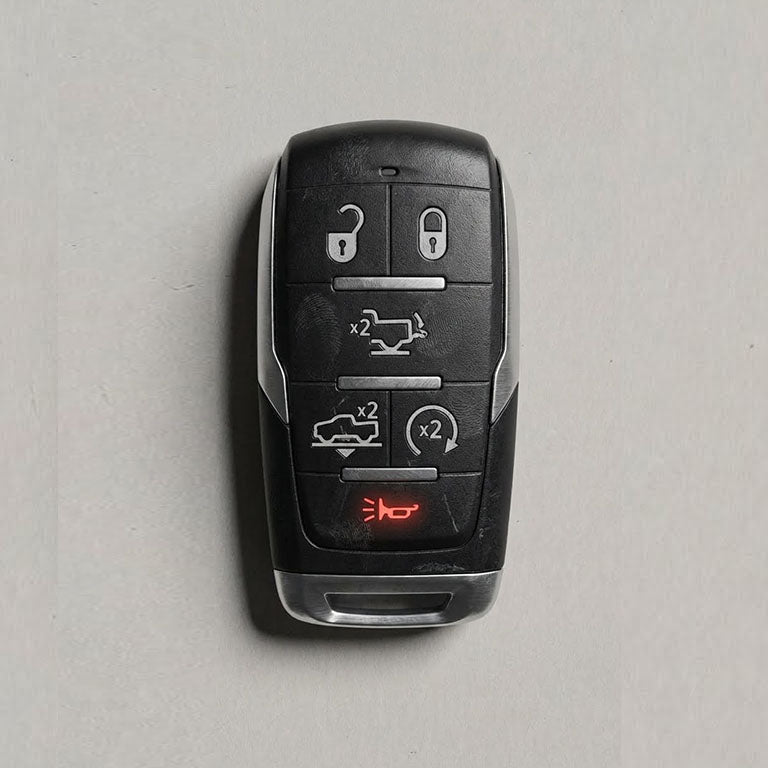Premium Leather Key Fob for Ram - Carsilks 