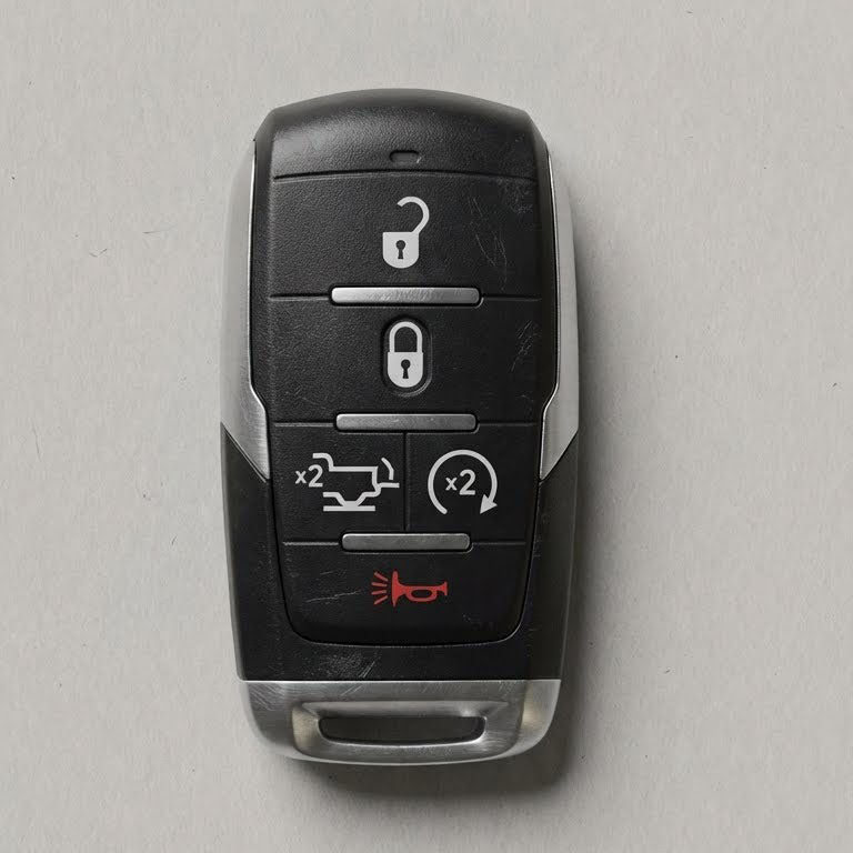 Premium Leather Key Fob for Ram - Carsilks 