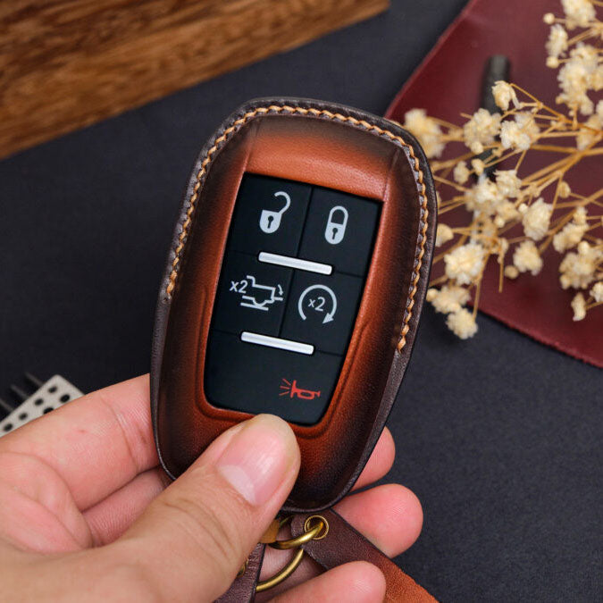 Premium Leather Key Fob for Ram - Carsilks 