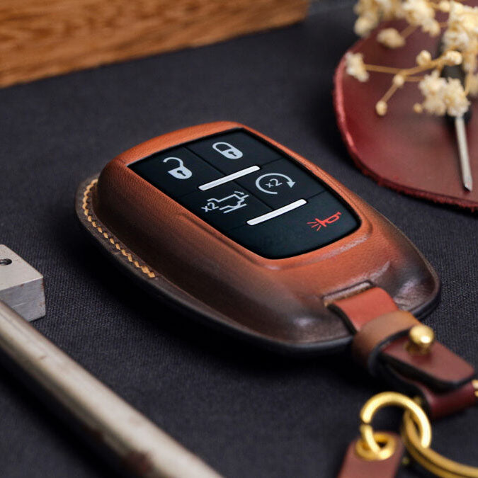 Premium Leather Key Fob for Ram - Carsilks 