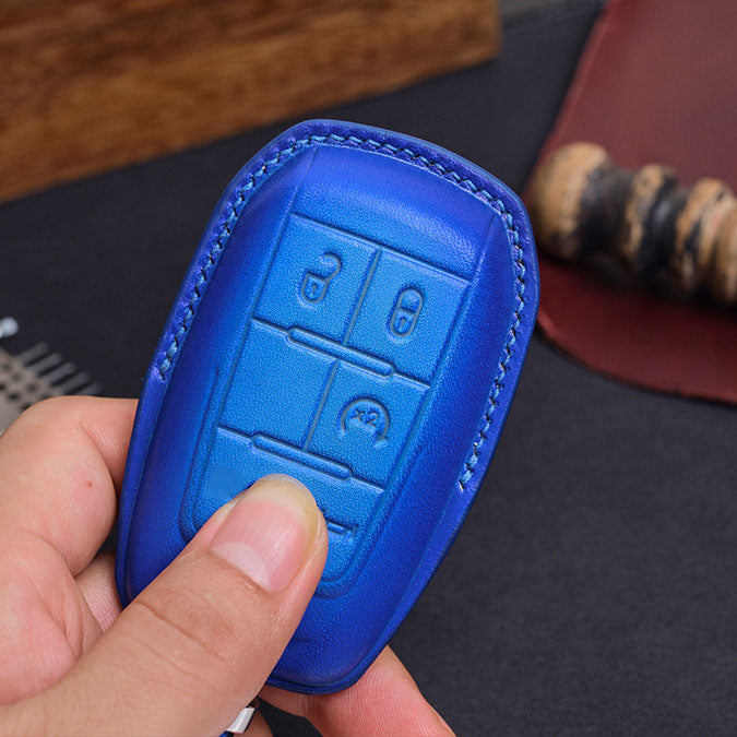 Premium Leather Key Fob for Ram - Carsilks 