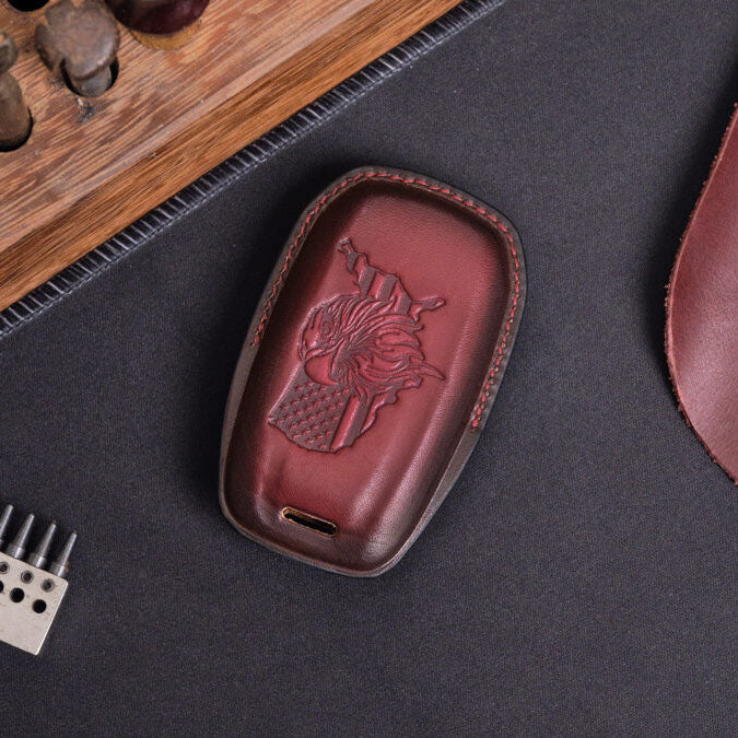 Premium Leather Key Fob for Ram - Carsilks 