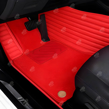 GALAXY CUSTOM CAR MATS SET RED - Carsilks 