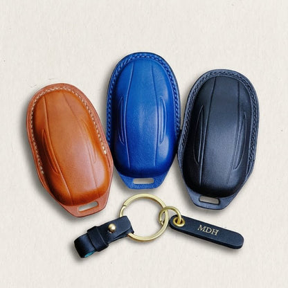 Premium Leather Key Fob for Tesla - Carsilks 