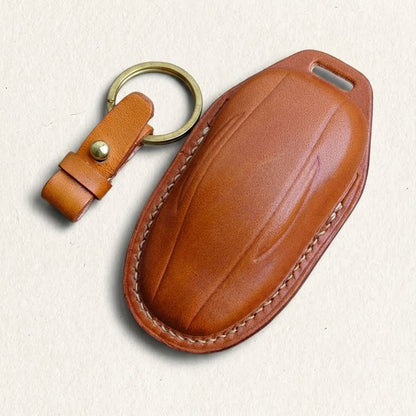 Premium Leather Key Fob for Tesla - Carsilks 