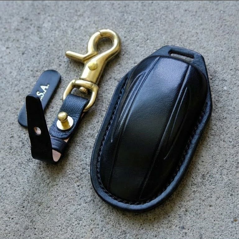 Premium Leather Key Fob for Tesla - Carsilks 