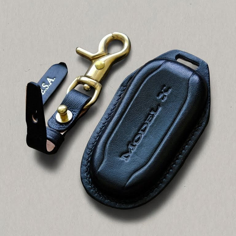 Premium Leather Key Fob for Tesla - Carsilks 