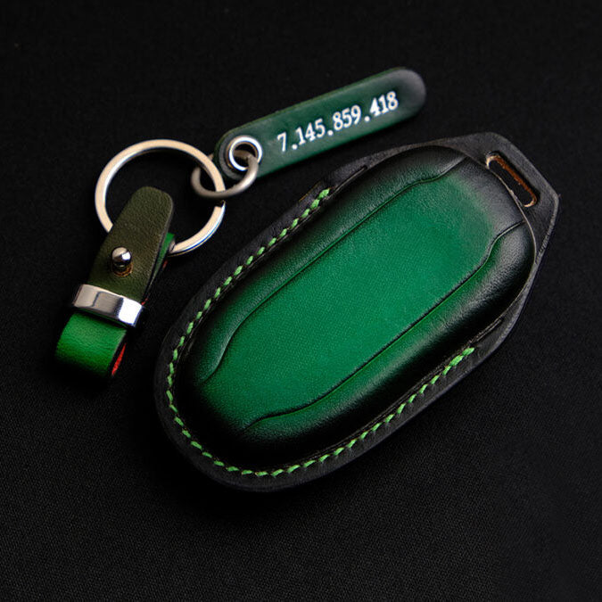Premium Leather Key Fob for Tesla - Carsilks 