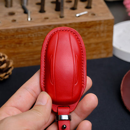 Premium Leather Key Fob for Tesla - Carsilks 