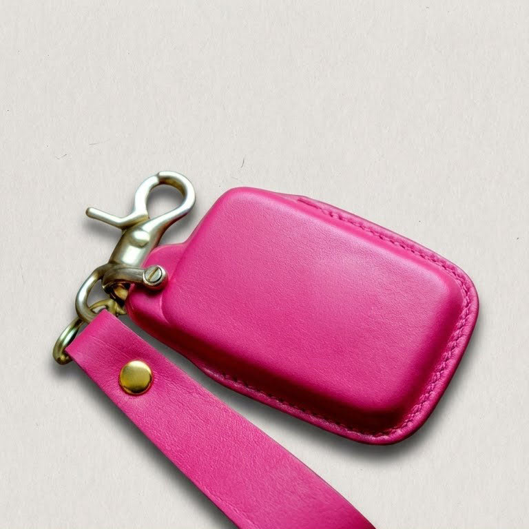 Premium Leather Key Fob for Toyota