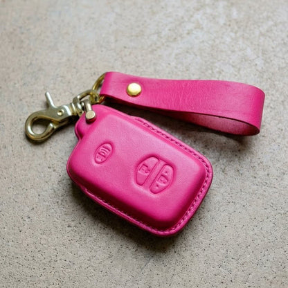 Premium Leather Key Fob for Toyota
