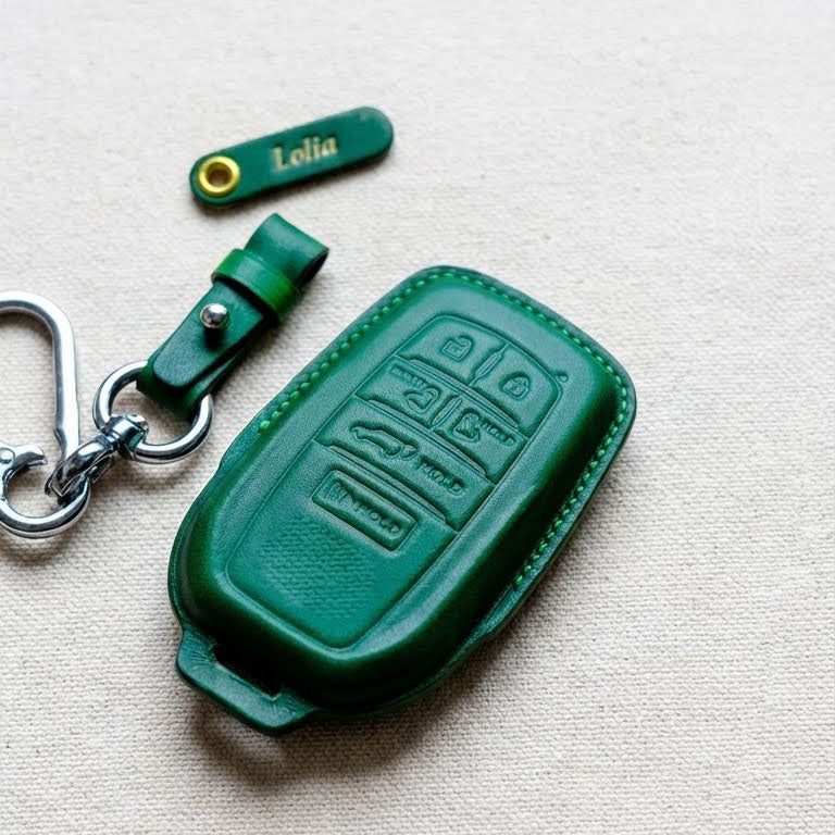 Premium Leather Key Fob for Toyota - Carsilks 