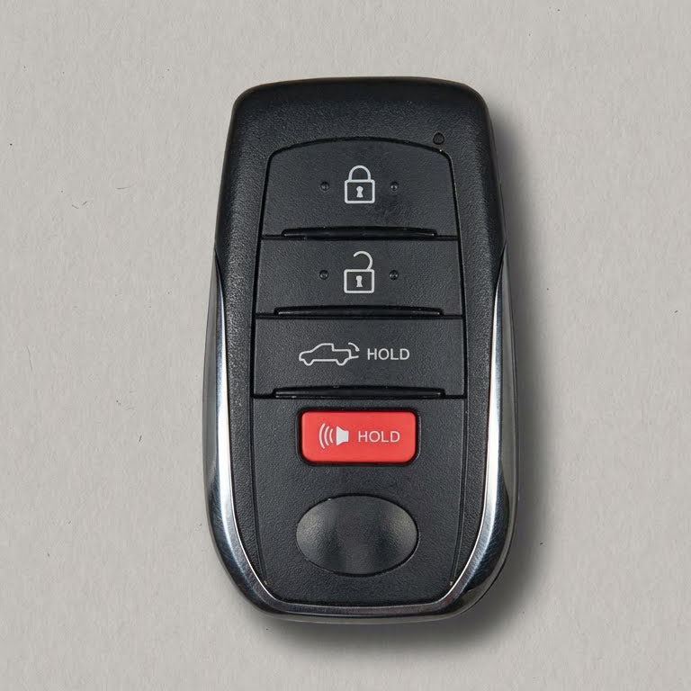 Premium Leather Key Fob for Toyota